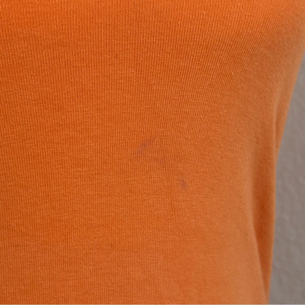 Y2K Vintage Orange One Shoulder Tank - Picture 11 of 16